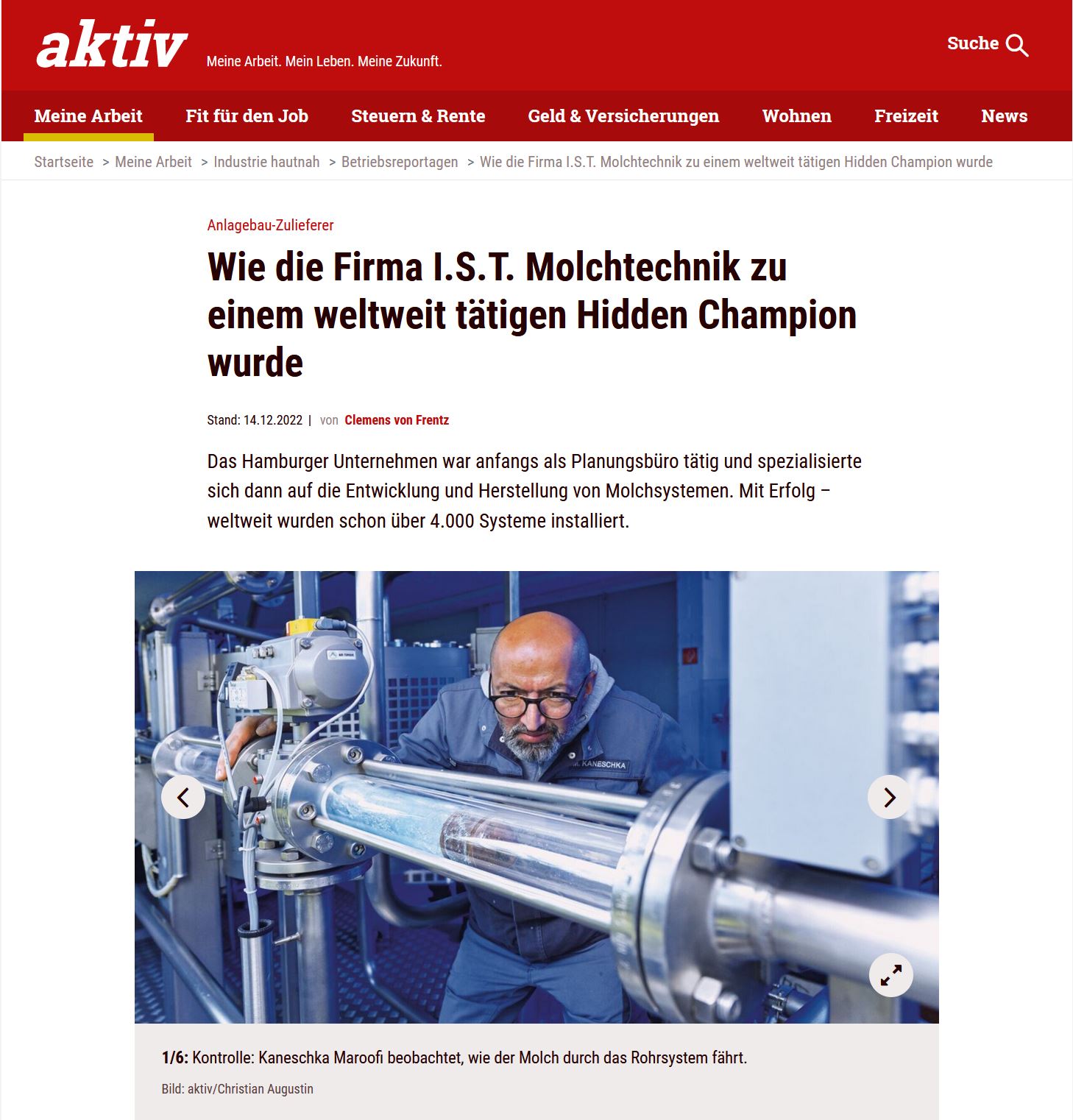 Molchtechnik Reportage