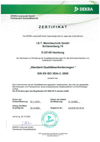 DIN EN ISO 3834-3:2005
