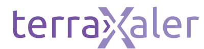 Logo der terraXaler hyperkonvergenten IT-Infrastrukturl&ouml;sung Made in Germany